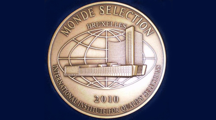 Bronze medal of Monde Selection